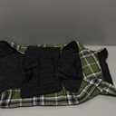 Kuoser Waterproof Dog Coat, Reversible Dog Jacket for Large Dogs, Adjustable Durable Doggie Winter Coat for Groowing Puppies Warm Puppy Cold Weather Apparel, Green L (Large (Pack of 1))