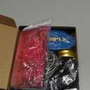 Wave Pomade for Men Strong Hold Easy Wash 360 Wave Training Hair Cream, Waves Grease for Men Promotes Layered Waves, Moisture, Silky Shine, Wave Pomade Wave Brushe Silky Durag Wave Cap Set (Blue)