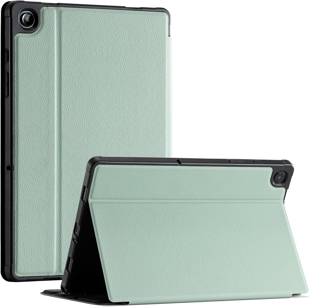 CoBak Case for Samsung Galaxy Tab A11+ Plus 11 2025, Multi-Viewing Angles, All New PU Leather Folio Stand Cover with Auto Sleep Wake Feature for Samsung Galaxy Tab A11+ Tablet 11-inch, Sage Green
