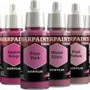 The Army Painter, Warpaints Fanatic Flexible Triad: Pinks 6x18ml | Colori acrilici per dipingere miniature Warhammer e Dungeons and Dragons, 0.1 Fl Oz