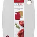 Architec FlipChop Reversible, Bamboo and Plastic Cutting Board, 11" By 15", White (Model: FC15W)