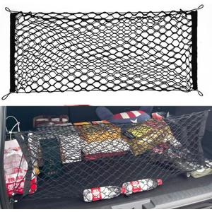 Truck Bed Organizer,5018 inch Double Layer Cargo Net for Pickup Truck Bed with 4 Hooks