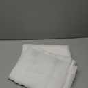 Semi-Blackout Sheer Curtains for Privacy Translucent Drape for Balcony Bedroom Easy Installation Soft Light Filtering Window Treatment