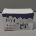 2 Pack Silicone Baby Fruit Feeder with Mini Freezer Tray, Breastmilk Popsicle Molds for Baby Teething Relief, Fresh Food Feeder for Safe Infant Self Feeding, Extra Food Pouches (Blue/Green)