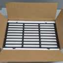 QuliMetal 7637 Grill Grates for Weber Spirit E210,E220,S210,S215 with Front Control,Replacement Grill Parts for Weber Spirit 200 & GS4 Spirit II E210,Spirit II E220,17.5 x 10.2 Inch,2-Pack