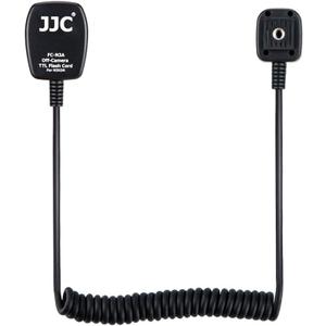 Flash TTL Cord JJC Off-Camera Flash Hot Shoe Cord for Nikon Z5 Z6 Z6II Z7 Z7II D6 D5 D780 D850 D810 D750 D500 D7500 D7200 D5600 D5500 D5300 D3500 D3400 Replaces Nikon SC-28 Cord -1.3m