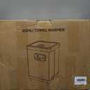 ZonLi 35L Large Towel Warmers,Luxury Foldable Towel Warmer for Bathroom, Auto Shut Off, Fits Up to 3 Oversized 40"X70" Towels,Portable Housewarming Gift (Grey)