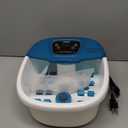FIAHNG Foot Spa Massager with Heat, Bubbles, Vibration & Pedicure Foot Spa Massager for Feet Stress Relief