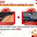 Floor Mats for Kia Sportage 2023-2026 (Not for Hybrid), All Weather Protection Custom Floor Mats Trunk Cargo and Car Windshield Cover Set for Kia Sportage Accessories,Car Floor Liners Set
