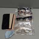 CCVOO 1.75 Oprah Style Reading Glasses for Women, Stylish Eyeglasses, Blue Light Readers for Women, Cheaters, (A1 Mix)