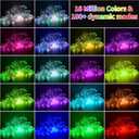 99ft Rope Lights for Outside, 300 LED String Light Outdoor Waterproof Plug in with Remote & APP Control, 16 Million Colors Changing Music Sync Fairy Lighting for Indoor Bedroom Christmas Decor