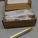 Asidrama 10 Pack 5 Inch(128mm) Brushed Brass Kitchen Cabinet Handles, Gold Cabinet Pulls Kitchen Cabinet Hardware Cupboard Handles Drawer Pulls