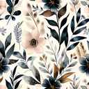 Dark Blue/Pink Floral Peel and Stick Wallpaper Vintage Leaf Wallpaper Easy Peel Off Self Adhesive Removable Stick on Wall Paper for Kitchen Cabinet Renter Friendly 17.7''x236'' (17.71x236.2)