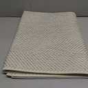 Color&Geometry Extremely White Beige Small Ultra Thin Indoor Door Mat 17"x30", Machine Washable Front Door Mat Non Slip, Low Profile Entrance Mat Indoor, Absorbent Carpet for Inside Use (FOLD) (1'5" x 2'6" (Rectangular))