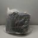 Basic Beyond Chair Cushions for Dining Chairs 6 Pack, Kitchen Chair Cushion with Ties and Non Slip Backing, 15.5 x 15.5 inches Tufted Chair Pads for Dining Chairs, Brown