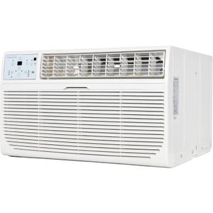 Keystone 14,000 BTU Wall Mounted Air Conditioner with Supplemental Heat and Dehumidifier Function, 230V, Wall AC for Living Room and Large Rooms up to 700 Sq.Ft., Quiet, High Efficiency AC with Remote (Bright White)