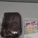 Chestnut Brown Short Wavy Wig for Women Lace Hairline Bob Style Synthetic Heat Resistant - Natural Appearance for Everyday Hairstyle 14 Inch