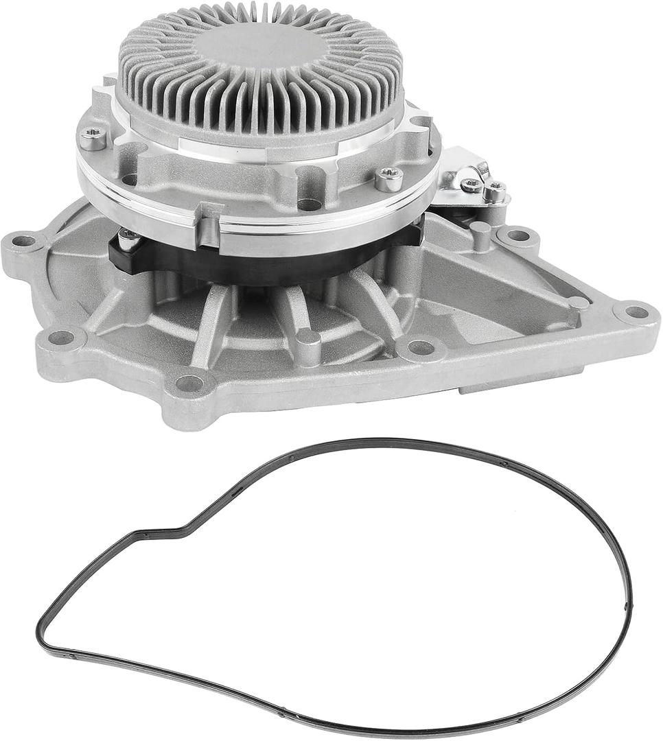 Bicos EA4712001101 Electric Water Pump with Belt Compatible with Detroit DD15 DD13 DD16 DD15-13 Engine Freightliner Cascadia Trunk Replaces EA4722001601