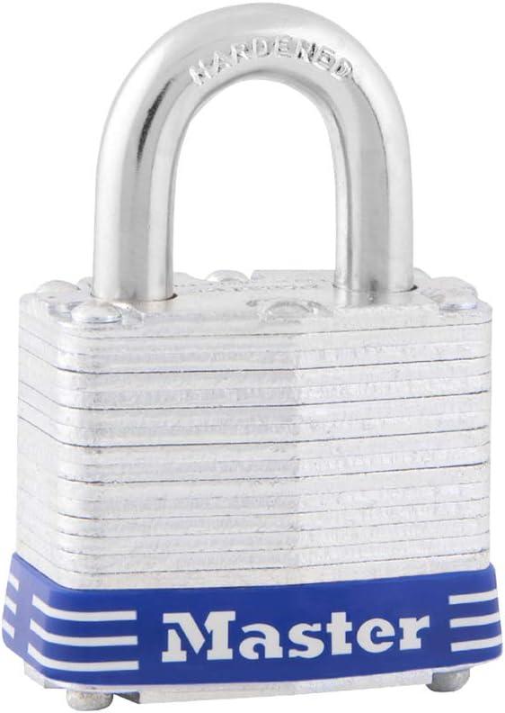 Master Lock 3D Outdoor Padlock with Key, 1 Pack (3/4" shackle)
