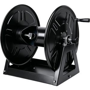 Air Tool Hose Reels 4000 PSI Heavy Duty Hand Crank Air Hose Reel, Fit 1/2" x 225' Hose, Compatible with Air Compressors & Pressure Washers, Industrial Grade Wall Mount Hose Reel (Hose Not Included)