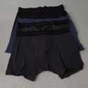 Pair of Thieves Men's Underwear Boxer Briefs - Soft Cotton Boxer Briefs for Men Pack - 4 Pack Tagless Mens Underwear (Large, Black/Navy)