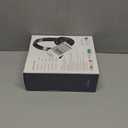 Trucker Bluetooth Headset, Wireless Headsets with Noise Cancelling Microphone, 50+Hrs HD Talktime Bluetooth Headphones with Detachable Earpad/Single+Dual Mode for Office/Driving/Home (Black)