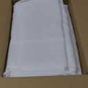 Fitable White Tablecloths for Rectangle Tables, 6 Pack - 70 x 120 Inches - Reusable and Washable Table Clothes for 6-8 Ft Tables, Polyester Fabric Table Covers for Wedding, Party, Banquet