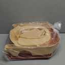 Potty Training Seat, Upgrade Toddler Toilet Seat for Kids Boys Girls, 2 in 1 Potty Training Toilet for Kids, Splash Guard Anti-Slip Pad Step StoolBrown