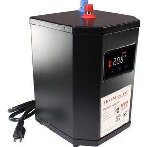 Westbrass DT18N HotMaster DigiHot Digital Instant Hot Water Tank System for Dispenser Faucets, 13x10x10