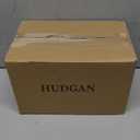Hudgan Breadbox for Kitchen Countertop, Bread Storage Container with Bamboo Lid for Homemade Bread,Toast, Bagel, Donut, Cookies and Baguette, Large Corner Breadbox Keeper for Muffin