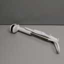 Gooseneck Phone Holder for Bed Laying Down with Clamp, Flexible Arm Overhead Phone Mount for Desk Bedside, Cell Phone Stand Adjustable Fit for iPhone 16 Promax, 15 Pro, 14 Plus, 13 & 4-7" Phone, White