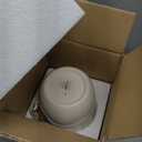 Mud Pie Small Stoneware Bow Vase (7" x 6" dia)