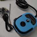 Irishom 2500W Handheld Steam Cleaner High Temperature Pressurized Steam Cleaning Machine Portable Car Steamer with Brush Heads (Blue) (Blue)