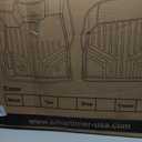 SMARTLINER Floor Mats 3 Rows - Cargo Liner Behind 2nd Row Set Compatible with 2020-2023 Ford Explorer