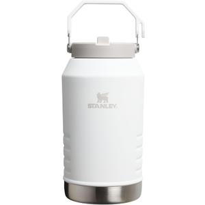 Stanley IceFlow 2.0 Flip Straw Jug with Handle 96 oz | Twist On Lid and Flip Up Straw | Leakproof for Travel and Sports | Insulated Stainless Steel | BPA-Free | Frost