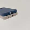 MKA Compatible with iPhone 16 Series Magnetic Case  Luxury Denim Look Fabric Cover with Strong Magnetic (Compatible with MagSafe) Alignment, Camera Protection (Sky Blue, for iPhone 16)