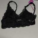 Avidlove Lace Bralettes Womens Triangle Plunge Wireless Bras Camisole Tops Cami Strappy Sexy Soft, Medium