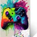 Paint by Number Kits 16 x 20inch Canvas DIY Oil Painting for Kids, Students, Adults Beginner with Brushes & Acrylic Pigment - Colorful Video Game(Without Frame)-Best Gamer Gifts