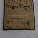 DOK TigerToes Premium Non-Slip Dog Socks for Hardwood Floors - Extra-Thick Grip That Works Even When Twisted - Prevents Licking, Slipping, and Great for Dog Paw Protection - Size Large