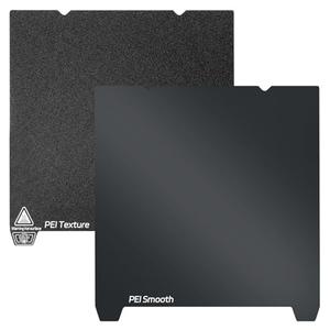 UniTak3D Ender  SE Double Sided PEI Build Plate 12in×12in,Smooth+Textured Heated Bed,Ender 3V3 KE Flexible Spring Bed Plate for Creality K1/K1C,Ender 3/3 Pro,Ender 3V2,Ender 3V2 Neo 3D Printer
