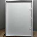 Best 22" x 30" Universal Access Panel Flush Steel Door with Exposed Flange for Walls or Ceilings, 16-Gauge Cold Rolled Steel Frame, Screwdriver Cam Latch, White Powder-Coat Primer Finish, BA-UAP