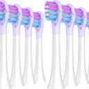 3 x Replacement Brush Head for Philips Sonicare Toothbrush, Replacement Heads fit ProtectiveClean 1100, 4100, 5100, 5300 Electric Toothbrush, Cushion Clean for Gentle Care, 8 Count
