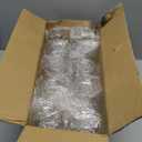 Reli. 12oz. Disposable Wine Glasses Gold-Rim (20 Pack) Stemless Crystal Clear | Reusable & Recyclable BPA-Free Food-Grade Plastic | Shatterproof Party Cups for Juices, Cocktails, Whiskey Any Occasion