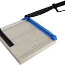 TEXALAN(R) 12" A4 Paper Cutter Multi-Purpose Trimmer for Metal Sheet, Leather, Plastic Sheet, Non-Woven Fabric, 12 Sheets 80-Gram Paper