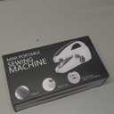 Handheld Sewing Machine,Portable,Mini Sewing Machine,Easy to Use,Fast Sewing Speed,Suitable for Sewing Clothes,Fabric,DIY Home Machine for Beginners (white)