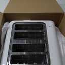 Cuisinart 4-Slice Compact Plastic Toaster, White, CPT-142P1