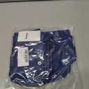 Women High Waisted Swim Skrit Mesh Tummy Control Shorts (Blue, M)