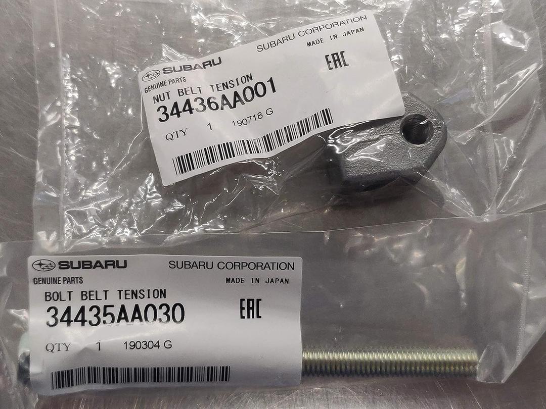 Subaru Genuine Power Steering Adjuster Kit - 34435AA030/34436AA001