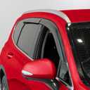 Voron Glass Tape-on Extra Durable Rain Guards for Hyundai Santa Fe 2019-2023, Window Deflectors, Vent Window Visors, 4 Pieces - 100943