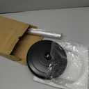 Erytlly Hair Dryer Stand Hands Free 360-Degree Rotating Adjustable Height Metal Hair Dryer Stand Blow Dryer Holder for Bathroom, Vanity, Makeup Room (Basic)